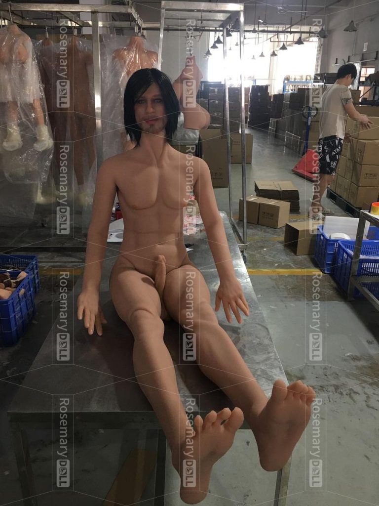 HRDoll 167cm5ft6 Male Silicone Head Sex Doll – Adair [Hair Implants] at RosemaryDoll